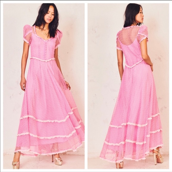 LoveShackFancy Bridal Dress Founder Favorite - Picture 5 of 16